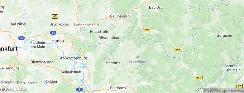 Geiselbach, Germany Map