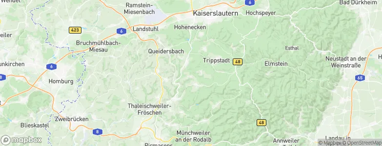 Geiselberg, Germany Map
