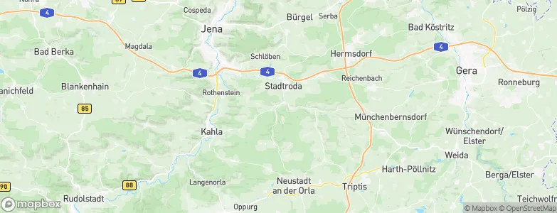 Geisenhain, Germany Map