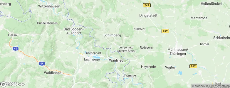 Geismar, Germany Map