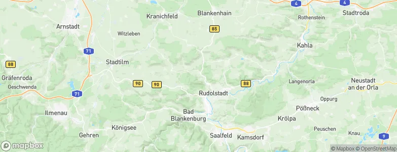 Geitersdorf, Germany Map