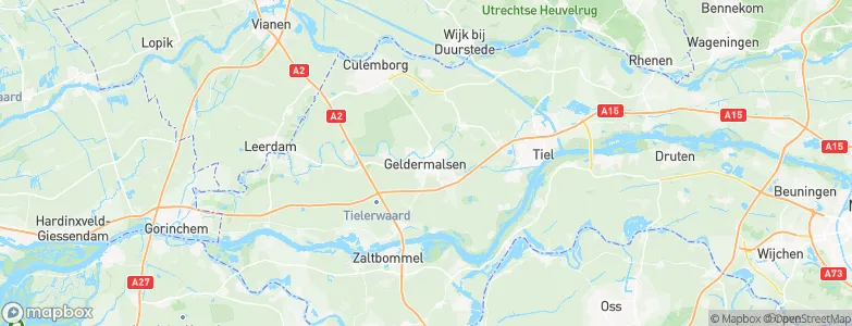Geldermalsen, Netherlands Map