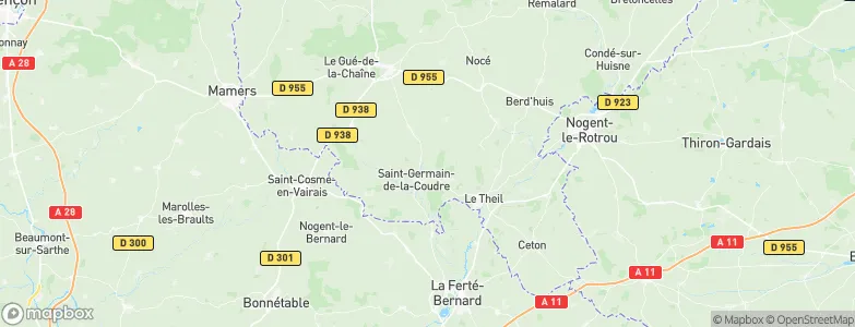 Gémages, France Map