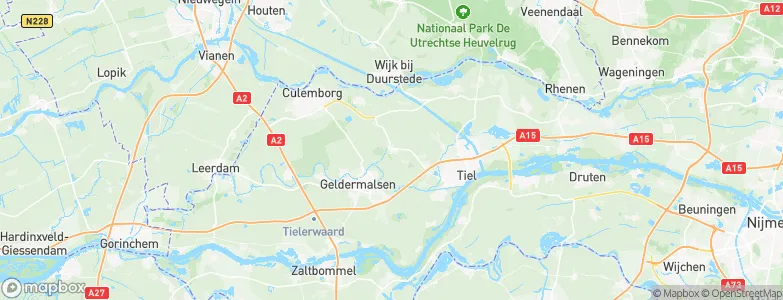 Gemeente Buren, Netherlands Map