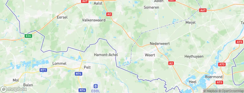 Gemeente Cranendonck, Netherlands Map