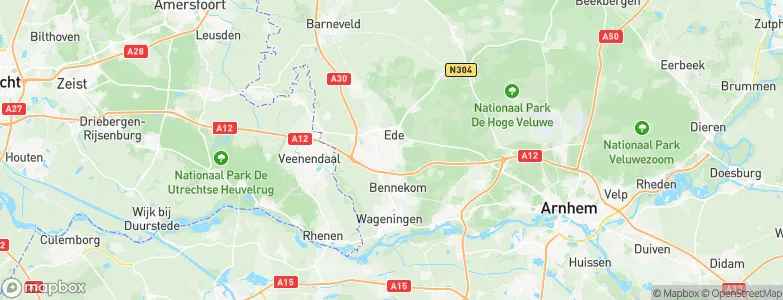 Gemeente Ede, Netherlands Map