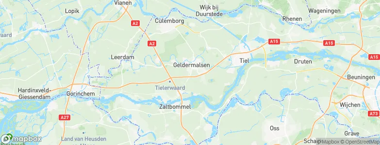 Gemeente Geldermalsen, Netherlands Map