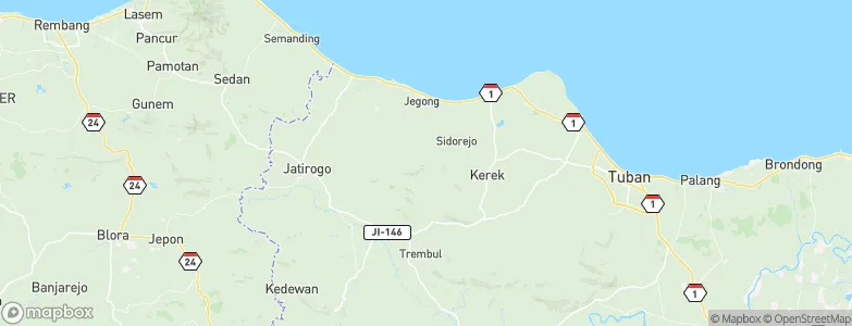 Gemulung, Indonesia Map
