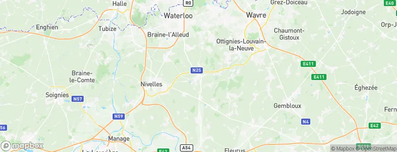Genappe, Belgium Map