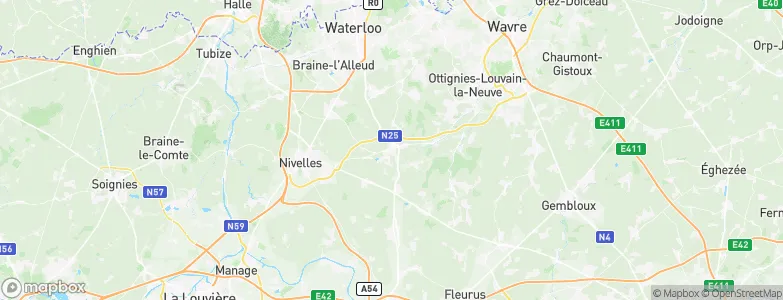 Genappe, Belgium Map