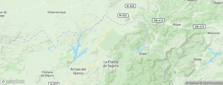Génave, Spain Map