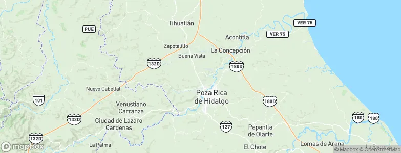 General Iázaro Cárdenas, Mexico Map