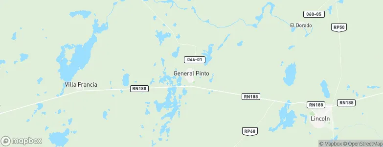 General Pinto, Argentina Map