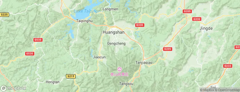 Gengcheng, China Map