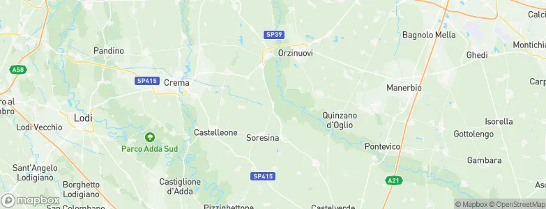 Genivolta, Italy Map