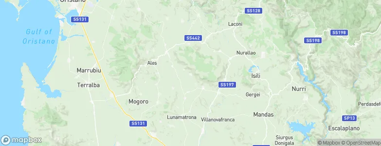 Genuri, Italy Map