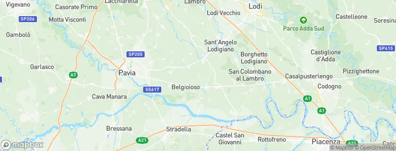Genzone, Italy Map