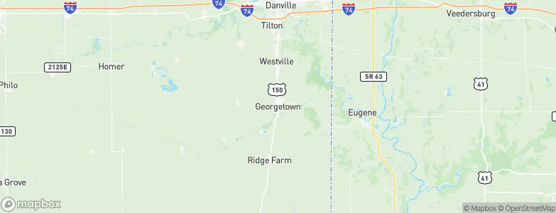 Georgetown, United States Map