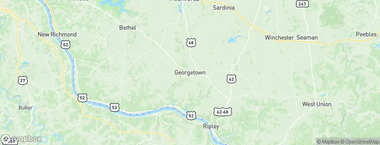 Georgetown, United States Map