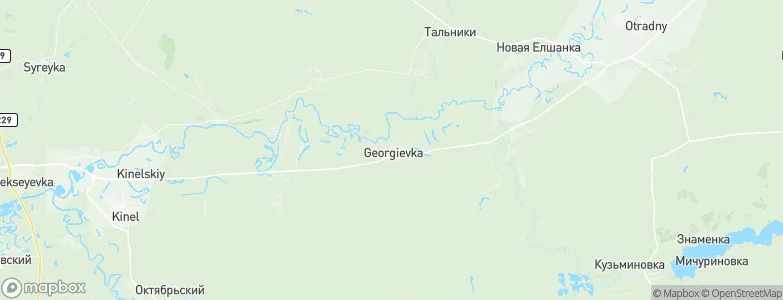 Georgiyevka, Russia Map