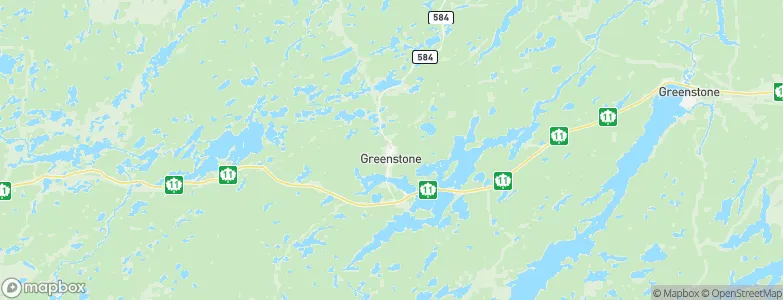 Geraldton, Canada Map