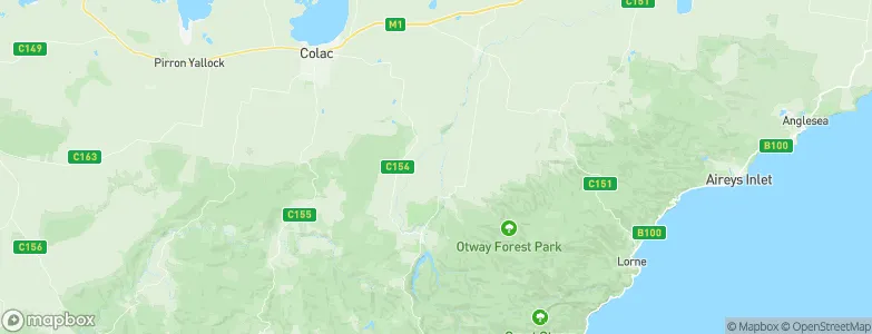 Gerangamete, Australia Map