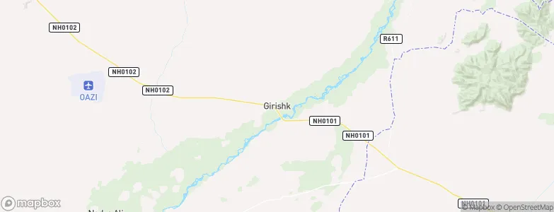 Gereshk, Afghanistan Map