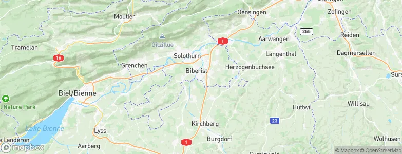 Gerlafingen, Switzerland Map