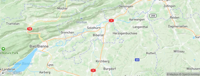 Gerlafingen, Switzerland Map