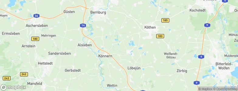 Gerlebogk, Germany Map