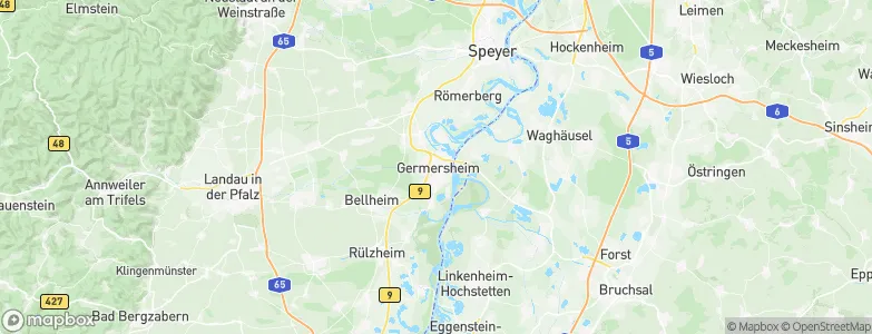 Germersheim, Germany Map