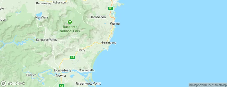 Gerringong, Australia Map