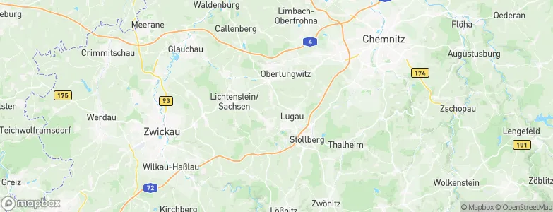 Gersdorf, Germany Map