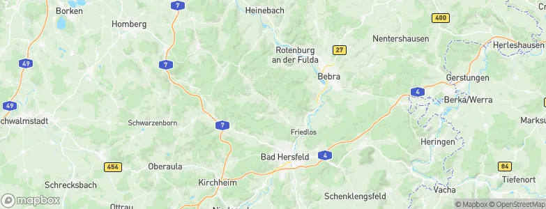 Gerterode, Germany Map