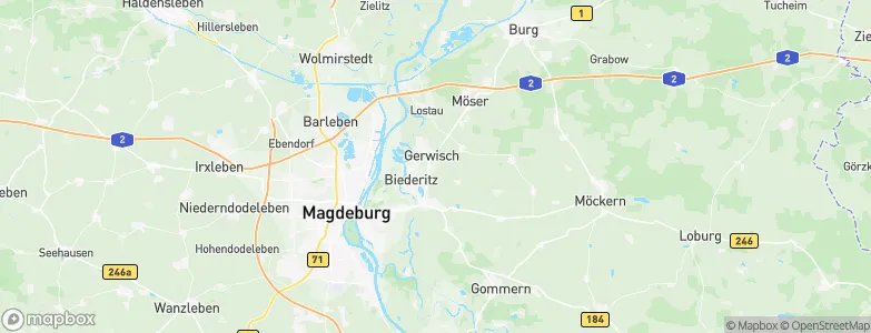 Gerwisch, Germany Map