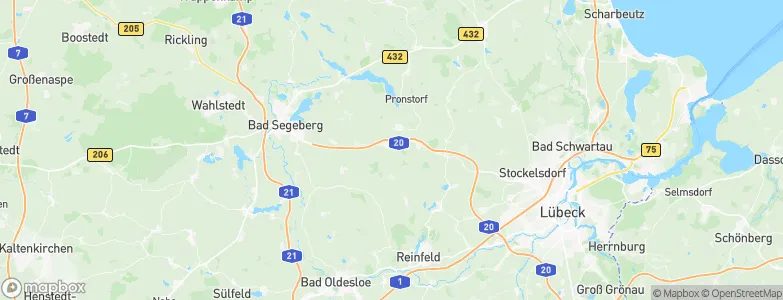 Geschendorf, Germany Map