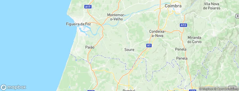Gesteira, Portugal Map