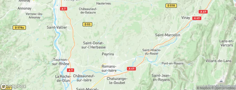 Geyssans, France Map