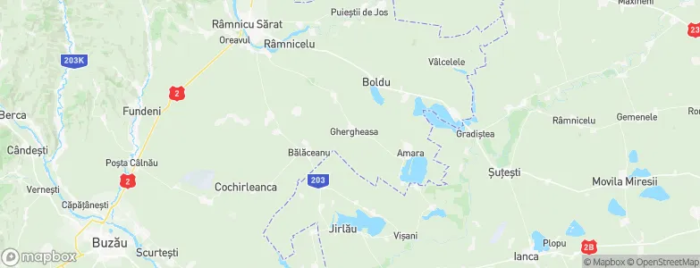 Ghergheasa, Romania Map