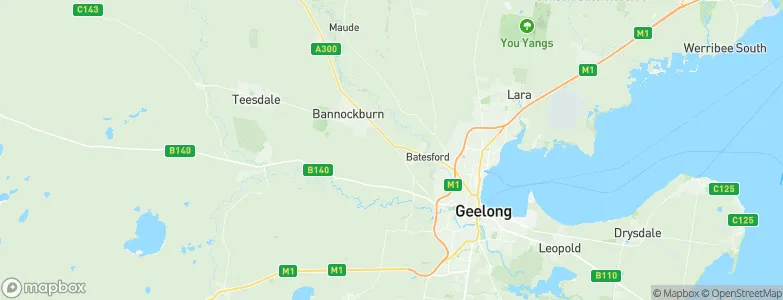 Gheringhap, Australia Map