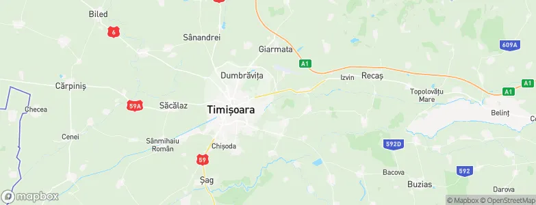 Ghiroda, Romania Map