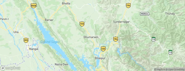 Ghumārwīn, India Map