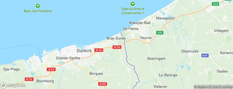 Ghyvelde, France Map