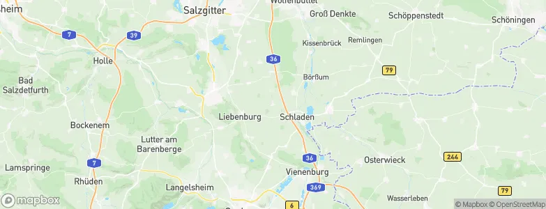 Gielde, Germany Map