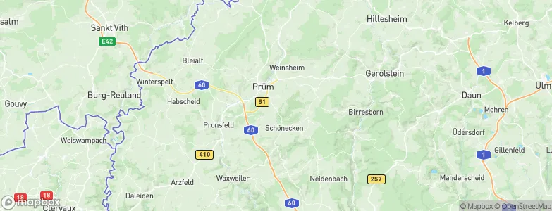 Giesdorf, Germany Map