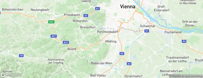 Gießhübl, Austria Map