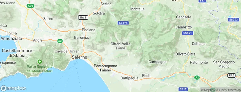 Giffoni Valle Piana, Italy Map