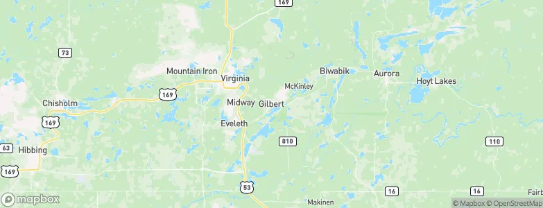 Gilbert, United States Map