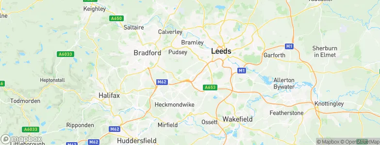 Gildersome, United Kingdom Map