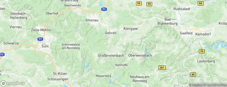 Gillersdorf, Germany Map